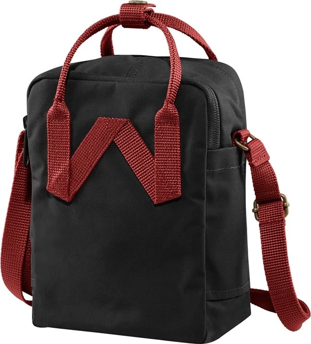 Fjällräven Kanken Sling Umhängetasche black/ox red