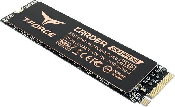 TeamGroup T-Force Cardea Z540 2TB, M.2 2280 / M-Key / PCIe 5.0 x4, Kühlkörper