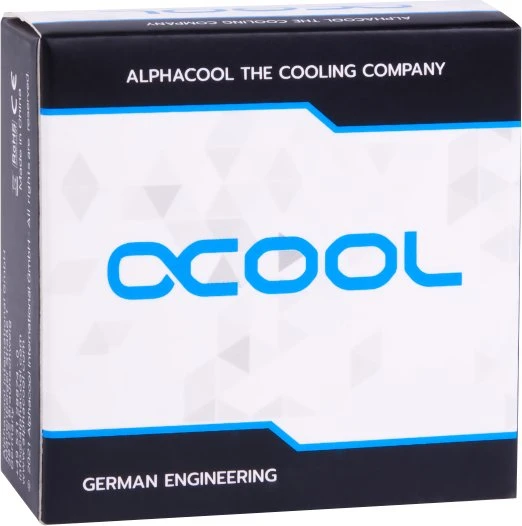Alphacool Eiszapfen 90° Schlauchanschluss G1/4" auf 16/10mm, deep black, 4er-Pack