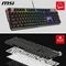 MSI STRIKE 600 V2 Silent Gaming Keyboard, LEDs RGB, Kailh Midnight Pro Silent Tactile, USB, FR Vorschaubild