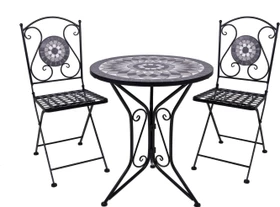 Garden Pleasure Jalua Balkon-Set, 3-tlg.