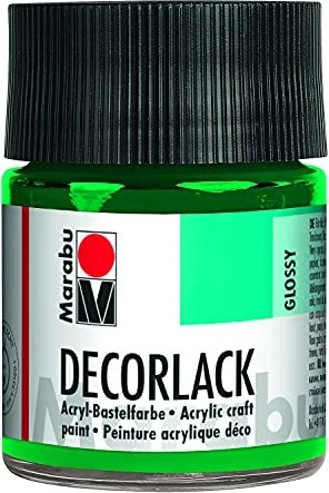 Marabu Decorlack Acryl Acrylfarbe, saftgrün, 50ml