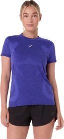 Asics Road Seamless SS Laufshirt kurzarm cobalt burst/eggplant (Damen)