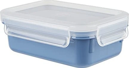Emsa Clip&Close Color rechteckig Aufbewahrungsbehälter 550ml aqua blau