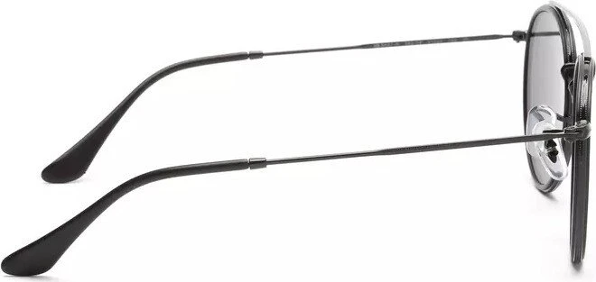Ray-Ban Round Double Bridge black/green classic
