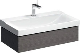 Geberit Xeno² Unterschrank für Waschtisch 88x22x46.2cm, 1 Schublade, sculturagrau