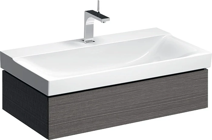 Geberit Xeno² Unterschrank für Waschtisch 88x22x46.2cm, 1 Schublade, sculturagrau