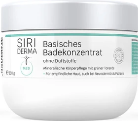 Siriderma MED Basisches Badekonzentrat ohne Duftstoffe, 500g