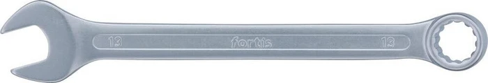Fortis Ring-Maulschlüssel gewinkelt, 10x140mm