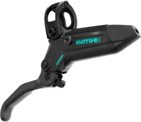 SRAM Motive Ultimate Expert Kit VR+HR Scheibenbremsenset black/teal splatter