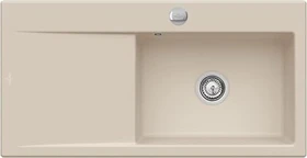 Villeroy & Boch Subway Style 60 Einbau Becken rechts mit Ablauffernbedienung almond