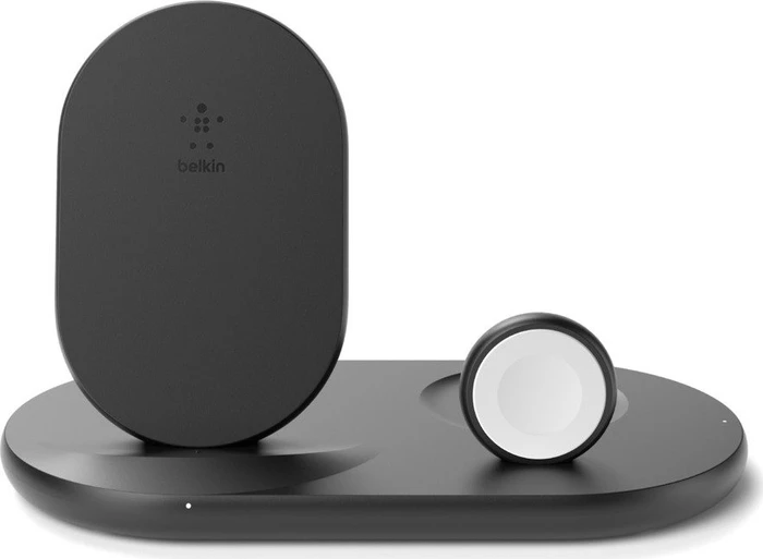 Belkin BoostCharge 3-in-1 Wireless Charger for Apple Devices schwarz