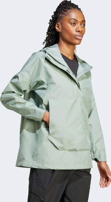 adidas Terrex Xploric 2.5L Climaproof Anorak silver green (Damen)