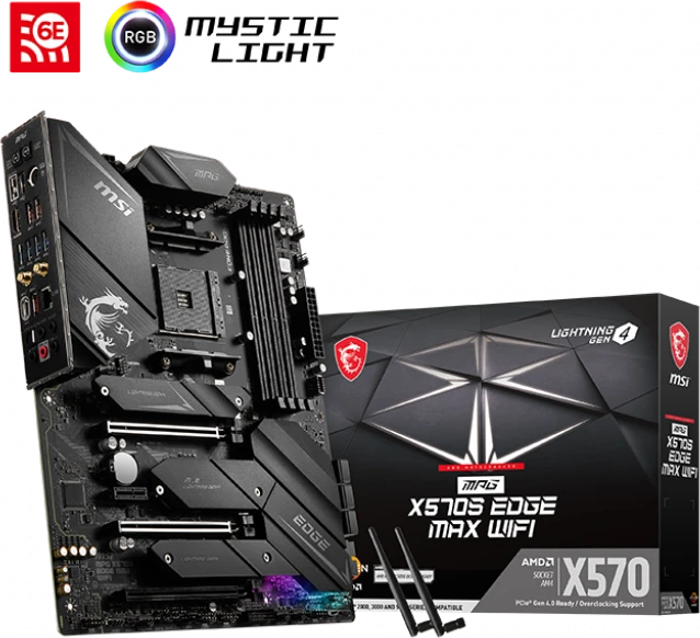 MSI MPG X570S Edge MAX WIFI (AMD AM4)