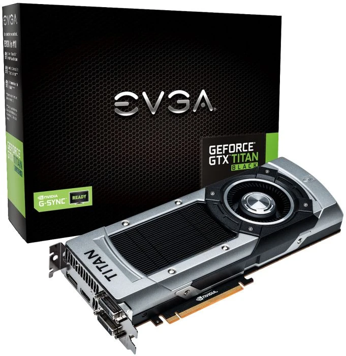 EVGA GeForce GTX Titan Black, 6GB GDDR5, 2x DVI, HDMI, DP