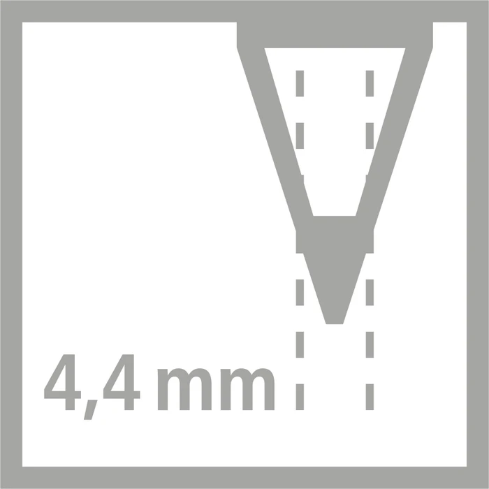 STABILO CarbOthello Kreidestift indischgelb, 12er-Pack