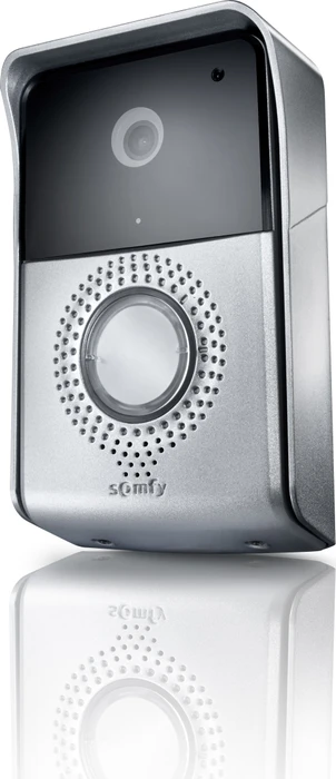Somfy V500 Videotürsprechanlage Aluminium-Schwarz, Set