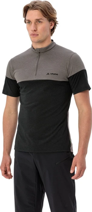 Vaude Altissimo II Trikot kurzarm black/coconut (Herren)