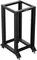Lanberg Open Rack Series 19" Open Frame Rack 22HE, 4-Pfosten, Flat Pack, tiefenverstellbar, 430-590mm, V2, RAL 9004, 800mm tief Vorschaubild