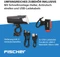 Fischer Akku-USB-LED 80 Lux Beleuchtungsset Vorschaubild