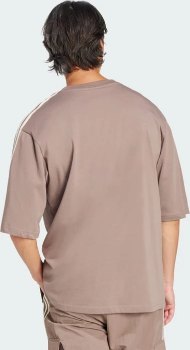 adidas Adicolor Oversized T-Shirt kurzarm trace brown (Herren)
