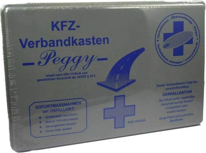 Senada KFZ-Verbandkasten Peggy grau