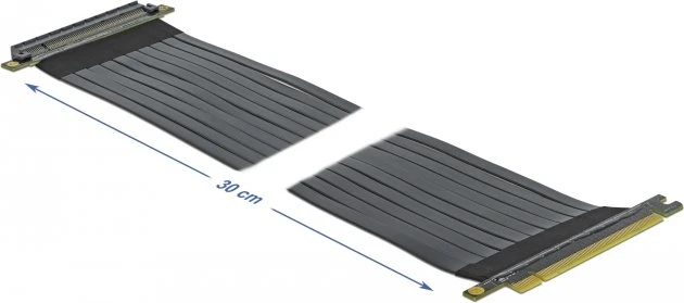 DeLOCK Riser Karte, gerade, PCIe 3.0, 300mm