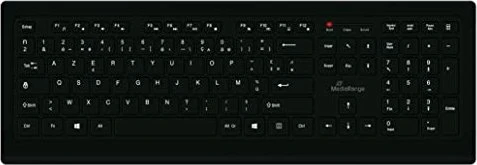 MediaRange Standard Tastatur, schwarz, USB, DE