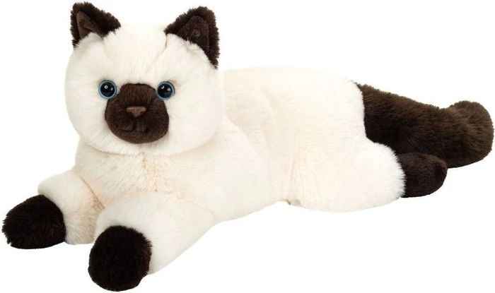 Teddy Hermann Birma-Katze liegend 36cm
