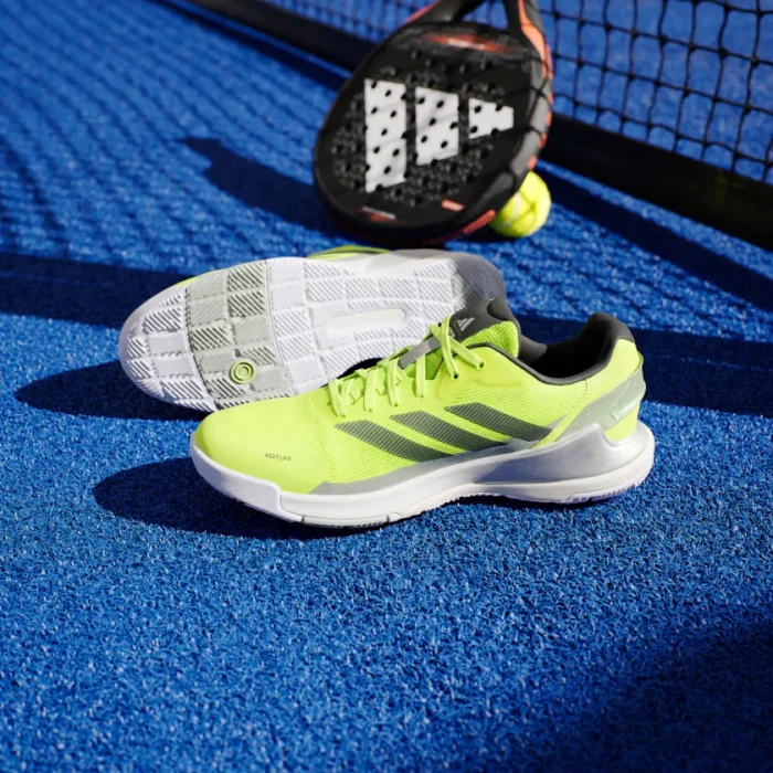 adidas Crazyquick Padel lucid lemon/core black/silver metallic (Herren)
