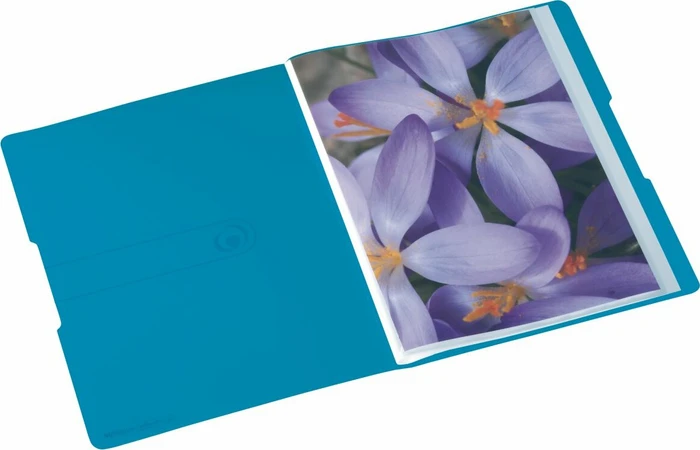 Herlitz easy orga to go Sichtbuch, A4, blau/transparent, inkl. 20 Klarsichthüllen