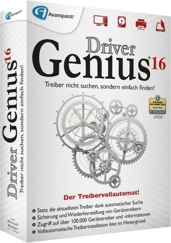 Avanquest Driver Genius 16, ESD (deutsch) (PC)