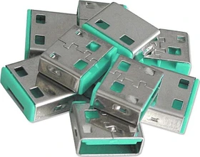 Lindy USB Portblocker, grün, 10er-Pack