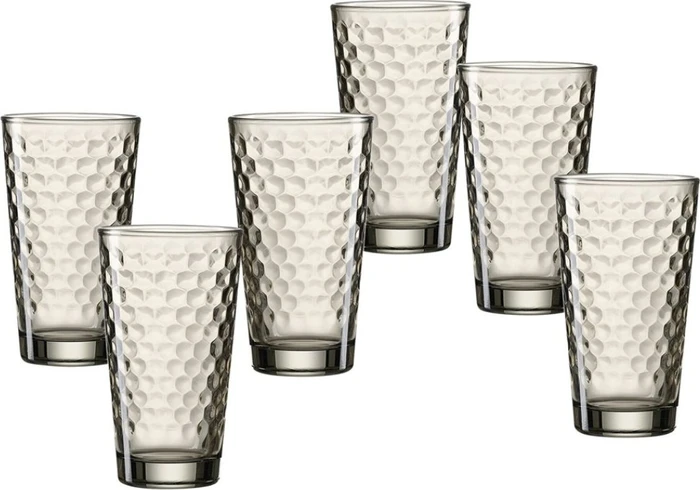 Ritzenhoff & Breker Favo Longdrinkglas braun, 6 Stück (319330)