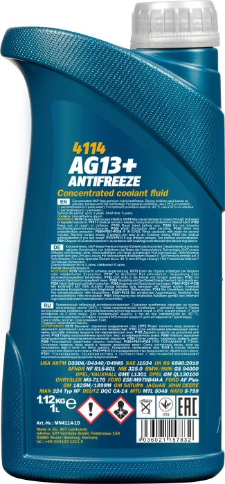 Mannol AG13+ 1l (MN4114-1) – Bild 2 von 2