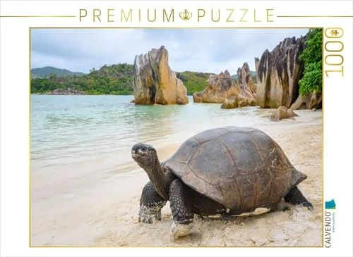 Calvendo Aldabra-Riesenschildkröte auf Curieuse