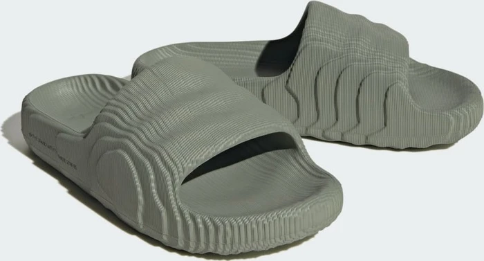 adidas Adilette 22 silver green/core black