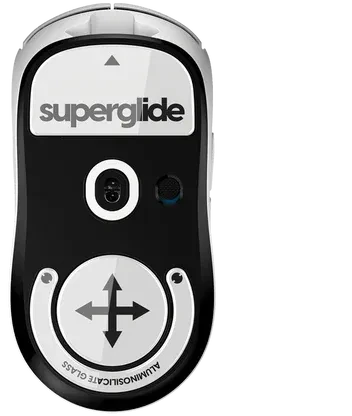 Pulsar Gaming Gears Superglide (Type-S) für Logitech G PRO X SUPERLIGHT, weiß