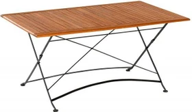 Merxx Schlossgarten Klapptisch 160x90cm braun