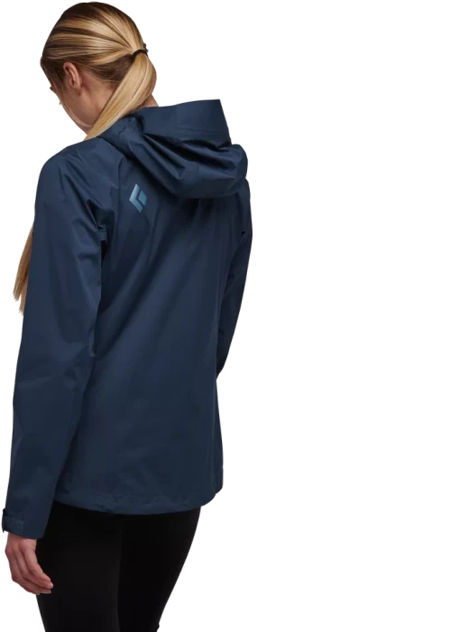 Black Diamond StormLine Stretch Rain Shell Anorak indigo (Damen)