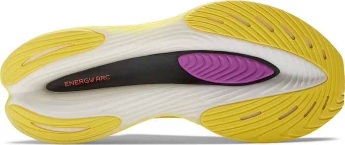 New Balance FuelCell SuperComp Elite v3 cosmic pineapple/white iridescent/dark silver metallic (Damen)