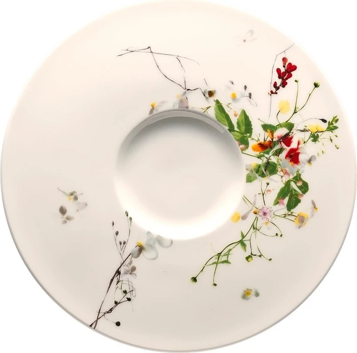 Rosenthal Brillance Bone China Fleurs Sauvages Suppen-Untertasse