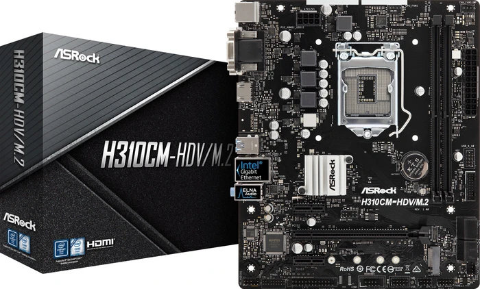 ASRock H310CM-HDV/M.2 (Intel 1151 v2)