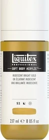 Liquitex Professional Soft Body Acrylic iridescent bright gold, 237ml