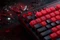 8BitDo Retro 87 Mechanical Keyboard - Gears of War E-Day Edition, Clear Blue, Cloud Gray Linear, USB/Bluetooth, US Vorschaubild