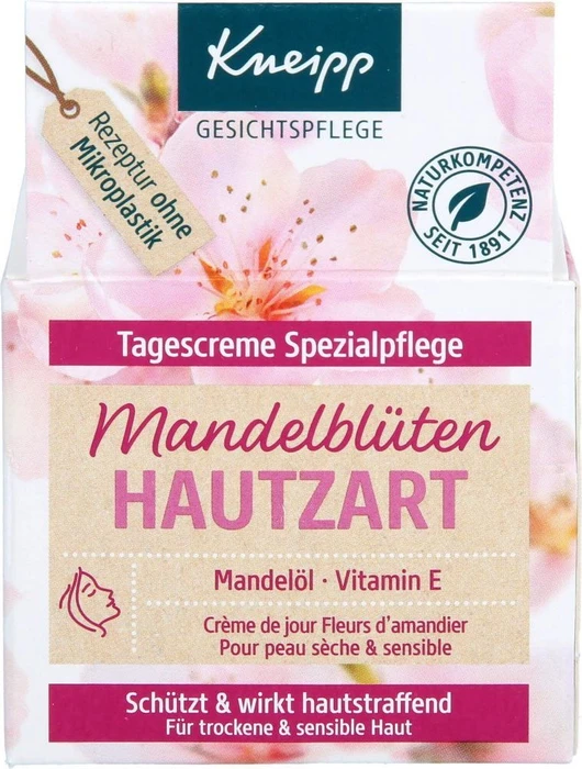Kneipp Mandelblüten Hautzart Tagescreme Spezialpflege, 50ml