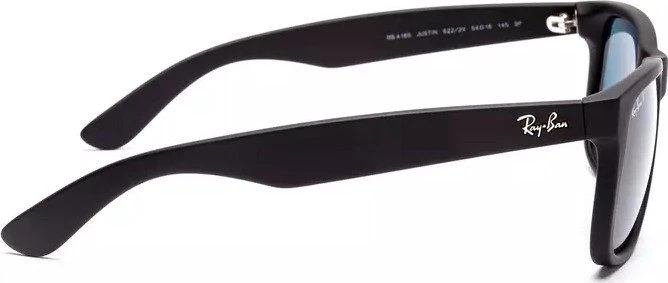 Ray-Ban RB4165 Justin Classic 54mm schwarz/polarized blau