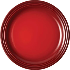 Le Creuset Frühstücksteller 22cm kirschrot