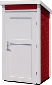 Weka 367 102x94.5cm Gerätehaus schwedenrot