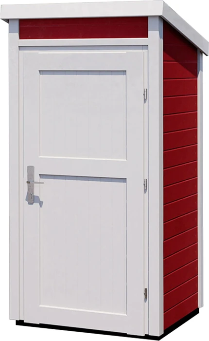Weka 367 102x94.5cm Gerätehaus schwedenrot